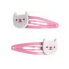 Set van 2 haarspeldjes met kat - Cookie the cat hair clips 